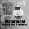 Topiky Dummy Camera, Waterproof Wall Mounted Dummy Camera Indoor &