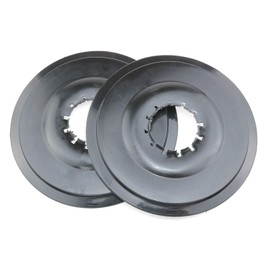 yukata Black Bike Spoke Covers Bicycle Chain Guard 138mm /5.43 Inches Rear Chain Lifter Shield Mountain Bike Road Bike Flywheel Shield 2PCS