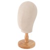Wig Head Stand Non Woven Fabric Mannequin Head Hat Display