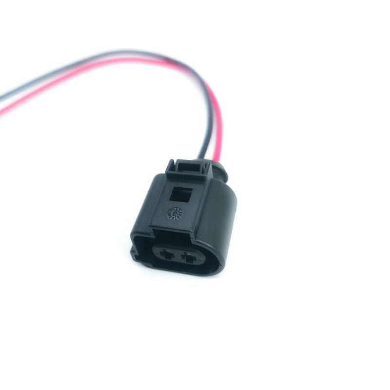 2PCS 1J0973722A Rear Brake Caliper Motor Harness Plug Connector 1J0