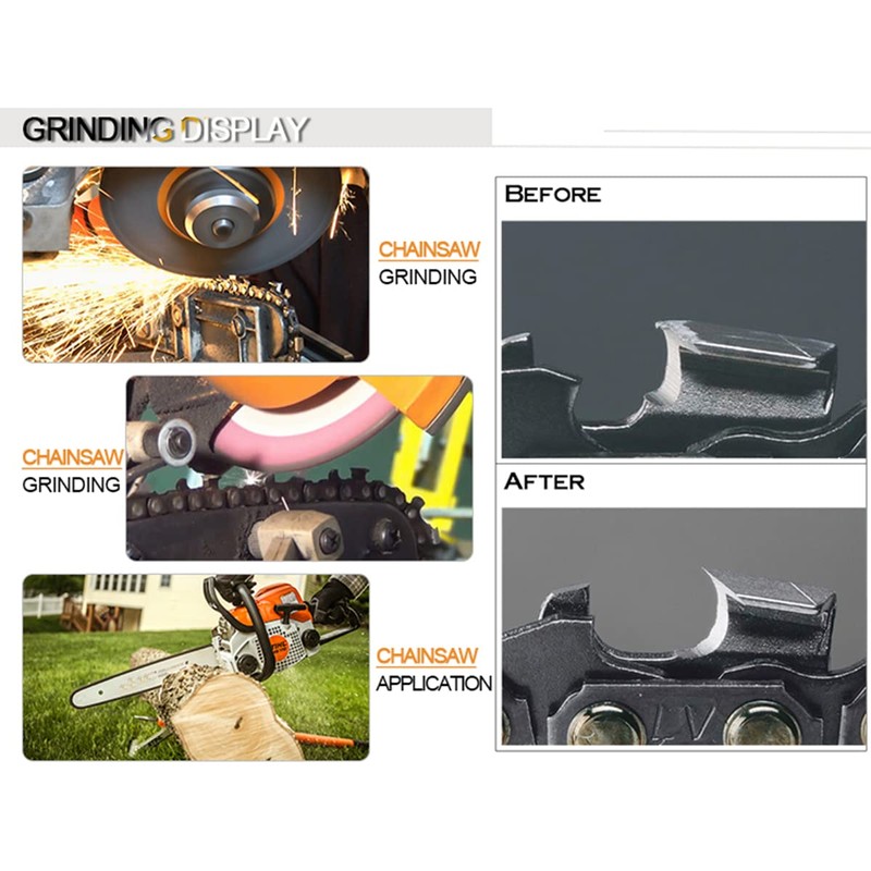 UF-SHARP CBN Chainsaw Grinding Wheel 5-3/4" Dia X 3/16" Thick