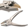 Parallel Action Flat Nose Pliers with Brass Jaws Jewellery Making