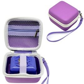 AFJWUZ EVA Case Compatible with Bitzee Interactive Toy Digital Pet and Case Protective Storage Holder for Bitzee Virtual Electronic Pets Accessories (Purple)