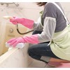 Showa Gloves No. 140 Thick with Arm Cover, Pink, Medium,