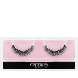 Catrice Lash Couture 3D False Lashes, Fake Eyelashes, No. C01 Subtle Chiffon, Black, Instant Result, Long-Lasting, Lengthening, Natural, Intense (1 Pair)