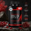 Krill Oil 2000 Mg Con Astaxantina 200 Cápsulas 100 Porciones