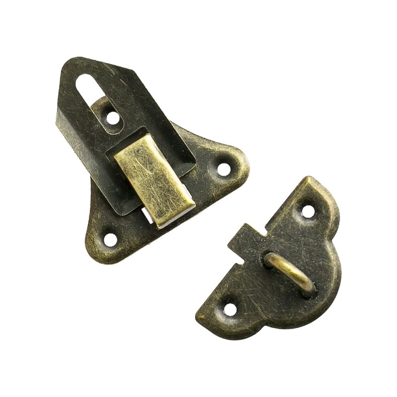 HMF 6495 Vintage Tension Lock with Lock Eyelet, 35 x