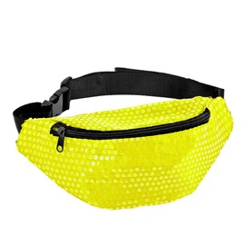 W WIDMANN MILANO Party Fashion - Sequin Waist Bag Fanny Pack Fanny Pack Fancy Dress Accessory