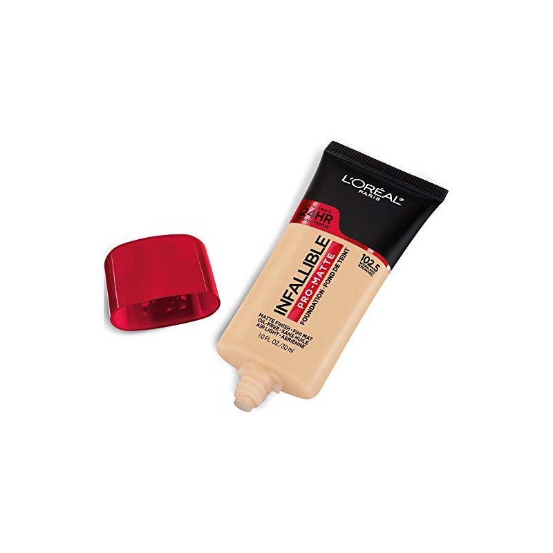Base de maquillaje Infalible Pro Matte de L'Oreal Paris Rosa