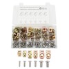 130 Pcs U Type Nut Clip Screw Set Automotive Nut