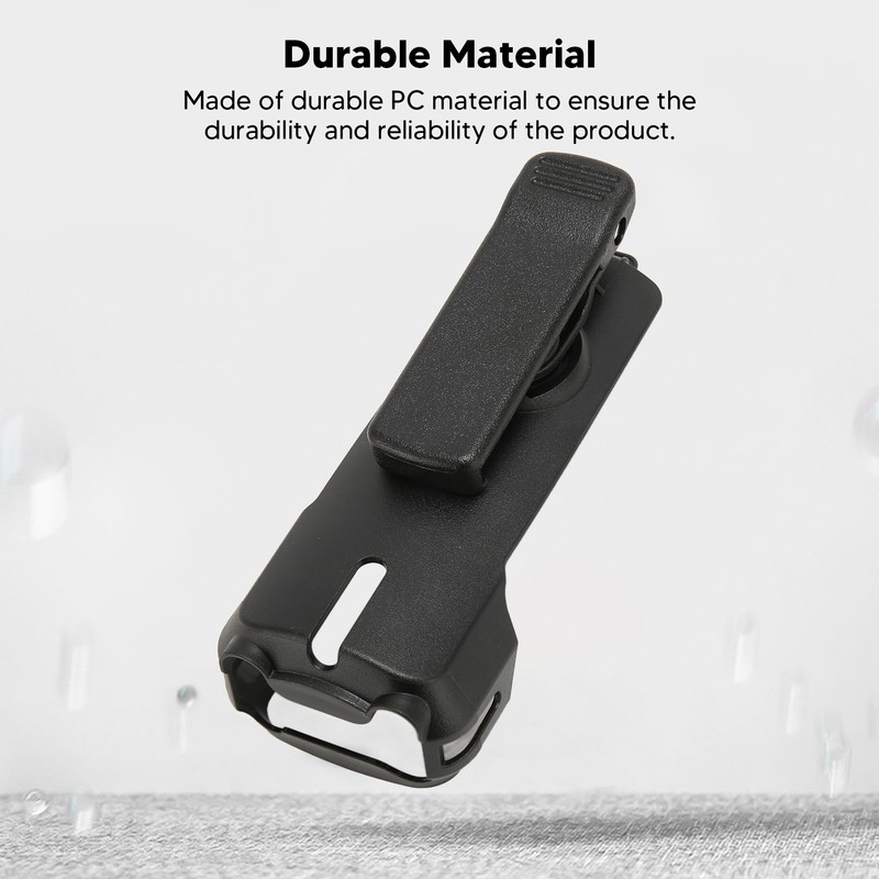 Walkie Talkie Belt Clip 90 Degree Rotatable Replacement for Motorola