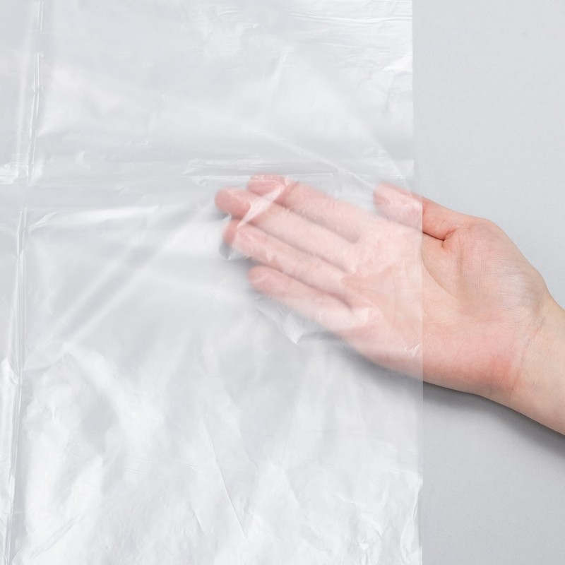 Japax GTM43B Garbage Bags, Transparent, Length 31.5 x Width 2.6