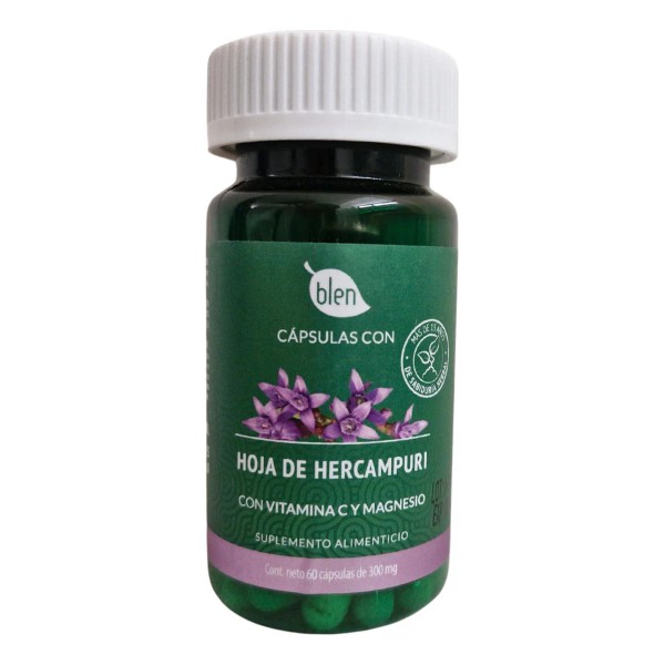 Hercampuri Obesidad Colesterol Triglicéridos 60 Capsulas Sabor Sin Sabor