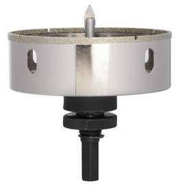 HLOFIZI 4-1/4 Inch Diamond Hole Saw 4.25 Tile Hole Saw for Ceramic, Tile, Glass, Granite, Porcelain, Marble, with Guiding Drill Bit