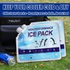 YUZNA 4er Pack Premium Kühlakkus Ice Pro™ für Kühltasche, Kühlbox,