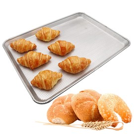 Aluminum Sheet Pan For Baking (13x18 inch Whole Perforated)