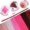 200 PCS 6 Colors Red Pipe Cleaners Chenille Stems,Pipe Cleaners
