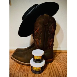 Fórmula de cuero conservantes accesibles de 4 onzas; fórmula de 80 años fabricada en los Estados Unidos. Para uso en artículos de cuero, muebles, interiores de automóviles, zapatos, bolsas y todo tipo de cuero (4 onzas)