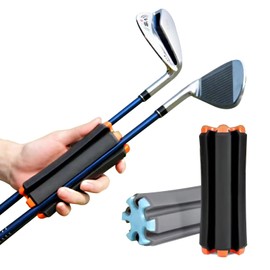 Golf Club Holder [2025 Newest Club Holder] Fixed, Storage, Portable, Convenient, Golf Club Bracket, Club Carrying Case, Fixed Clip