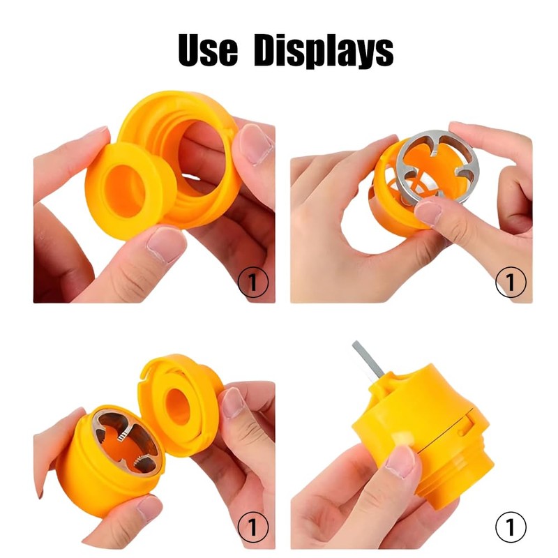 Electric Drill Compatible Pvc Pipe Threader Kit Featuring Various Including