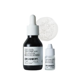 Suero de ácido tranexámico al 10% para manchas oscuras, melasma e hiperpigmentación - Suero coreano corrector de decoloración para el cuidado de la piel con ácido hialurónico - 1.17 onzas líquidas