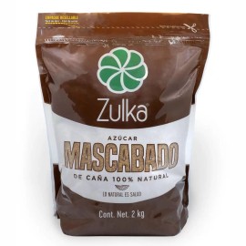 Zulka Mascabado Sugar – 2 kg (4.4 lbs)
