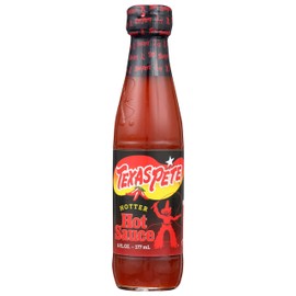TEXAS PETE SAUCE HOTTER HOT 6 OZ