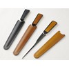 Slip-on Letter Opener with Case Wine Rio Leather IOL-2403