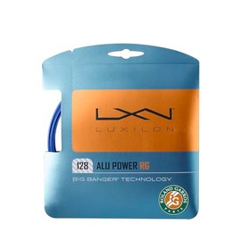 Luxilon Roland-Garros ALU Power 128 Tennis Strings - Set, Blue
