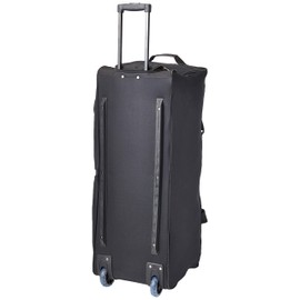 Rockland Rolling Duffel Bag, Black, 30"