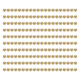 uxcell 200 Pcs Bearing Balls, 4mm Diameter Precision Solid Brass Bearing Balls Industrial Brass Ball Spheres for Machinery, Automotive, and DIY