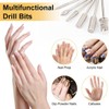 12 Pcs Nail Drill Bit Set, Nail Drill Bits, 6