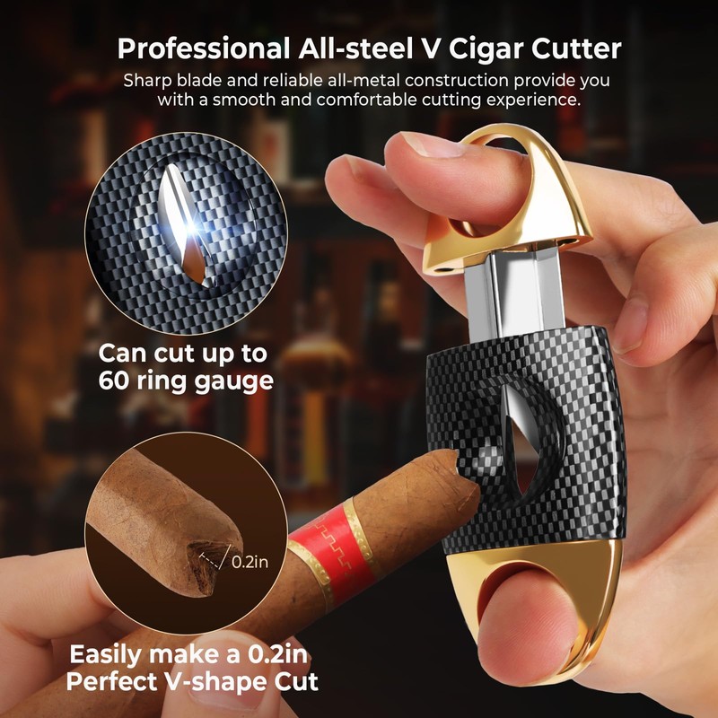 Kirenp Butane Torch Lighter and Cutter Set, with Quad Jet