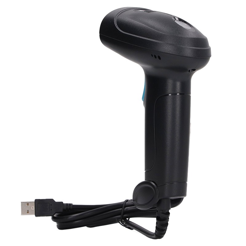 1D Barcode Scanner High Accuracy Fast Decoding Ergonomic USB Wired