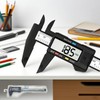 HEA 6" Digital Caliper, Precision Electronic Micrometer 150mm/0-6" with Large