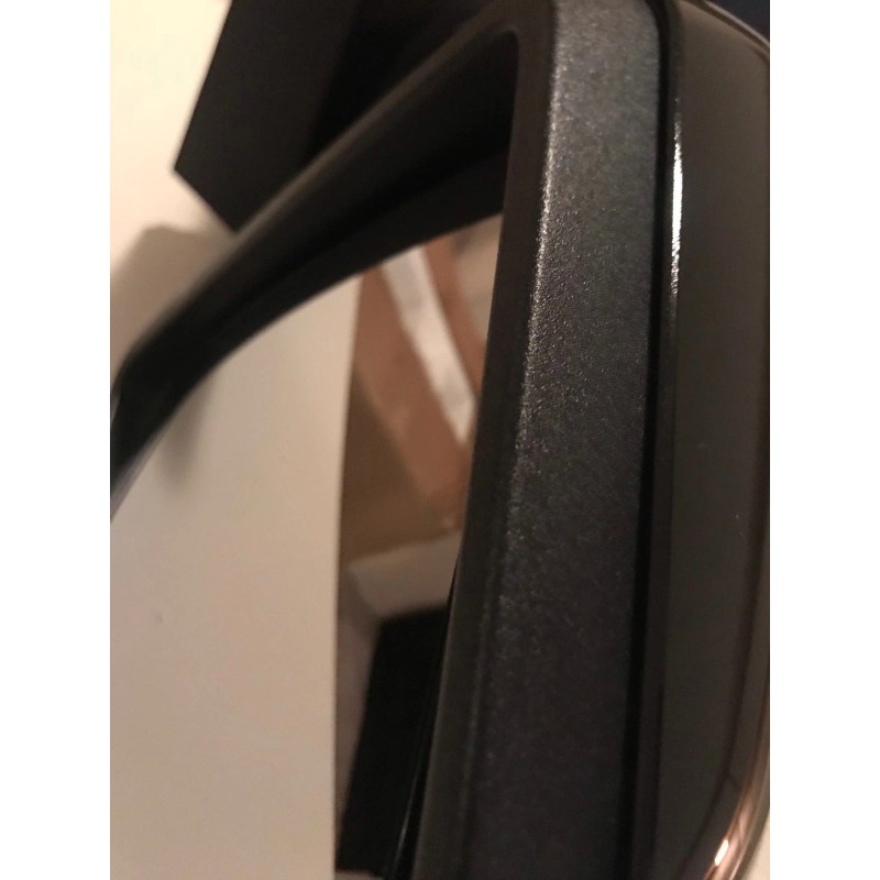 VLUXAUTO Ford F150 Mirror Caps Covers - Painted Glossy Black