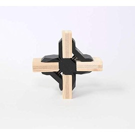PlayWood Mounting System, Connection Cross Black