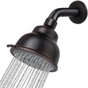 Voolan High Pressure Shower Head with Shower Arm - 5