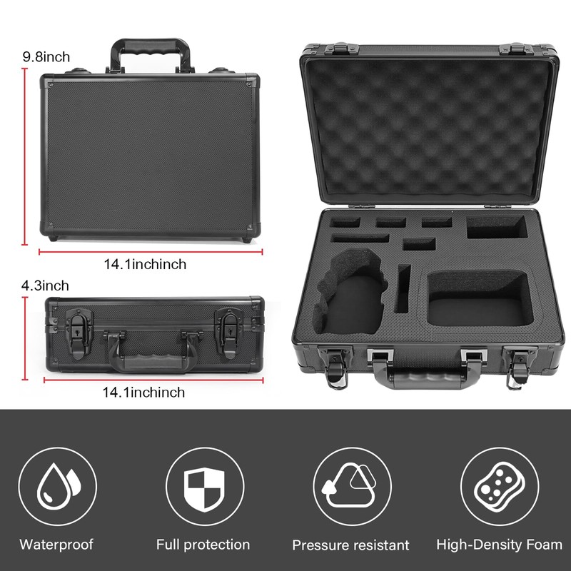 BAGAKE Hard Case for DJI Mini 4 Pro/Mini 3/Pro- Waterproof,Shockproof