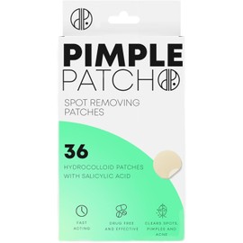 BalanceCentral Pimple Patches, 36 Hydrocolloid Patches with Salicylic Acid, Fast-Acting Spot Treatment Stickers