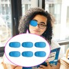 2 Pack Eye Patch for Glasses, Reusable Left & Right