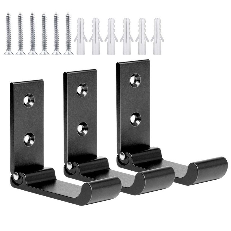 COOLBOTANG Wall Hanging Hooks, Foldable, Set of 3, Wall Hooks,