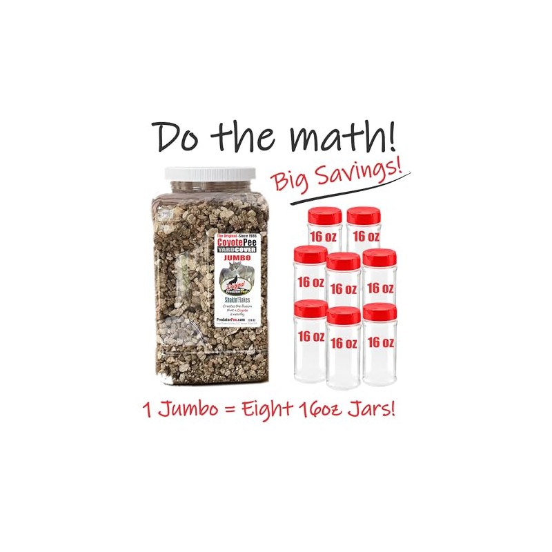 PredatorPee Coyote Pee Yard Cover Jumbo -128oz