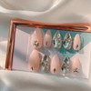 MunNail Bling Bling - Long Oval / MunNail 블링블링 -