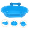 Hohopeti Parakeet Bathing Tub Durable Hanging Bird Bathtub Accessory for