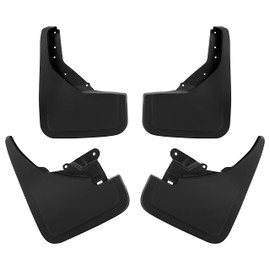 HECASA Mud Flaps Splash Guards Compatible with 2021-2025 Ford Bronco Replacement for M2DZ-16A550-AA M2DZ-16A550-BB (Not Fits Sport Model) Front & Rear 4 PCS