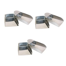 COHEALI 6pcs Bead Scoop Tool for Jewelry Making Fine Polished Bead Storage Shovel for Loose and Gemstones Craft Accessory