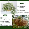 3PCS 14 Inch Round Hanging Basket Liners Fabric Hanging Plant