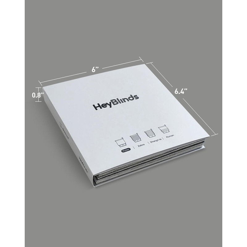 HeyBlinds Motorized Blinds with Remote, Blackout Smart Blinds, Automatic Shades
