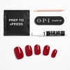 OPI xPRESS/ON Big Apple Red | Classic Red Short Round